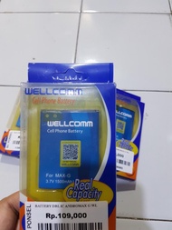 WELLCOMM BATTERY DOUBLE POWER / BATERAI BL4J BP4L