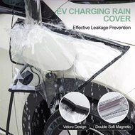 EV Rainproof Electric Car Charger Protector Waterproof Cover Charging Port Electric Car EV Magnet