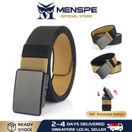 MENSPE Men Belt Outdoor Waistband Nylon Tactical Belt Quick Release Buckle Belt