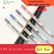 muji pens 3Pcs MUJIs Gel Pen Black/Blue/Red/Deep Blue 0.38mm 0.5mm Ink Color Pen Office School Original Japan Stationary