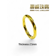 SF莫比乌MOBIUS RING/100%AU999GOLD(JZ522)