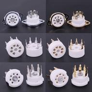 Annapurplesky 1PCS 6AQ5 EAA91 6J1 6J2 6X4 6Z4 Tube Soet Gold-plated Soet For 7Pin B7G Vaccum Tube Am