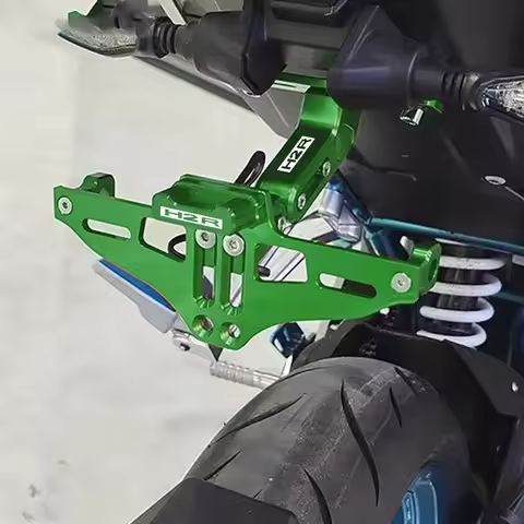 Moto Rear License Plate Holder For Kawasaki ZH2 Z H2 H2SX Tail Tidy Fender Eliminator Ninja H2 R H2R