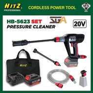 HITZ 20V ( 1pc x 4.0Ah Battery ) HB-5623 Cordless Pressure Cleaner Waterjet Batteri