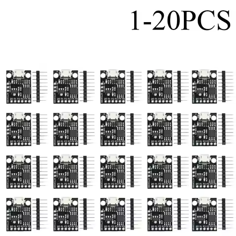 1-20PCS ATtiny85 Mini USB Development Board Module for Arduino IDE 5 I/O Pins USB HID Keyboard Mouse