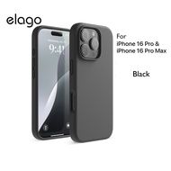 elago iPhone 16 Pro Max 16 Pro Case Premium Liquid Silicone Case Full Body Protective Cover Shock Re