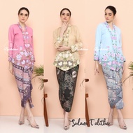 (TOP ONLY) Bycikdara Kebaya Sulam Nyonya | Tanpa Pario | Kebaya Indonesia