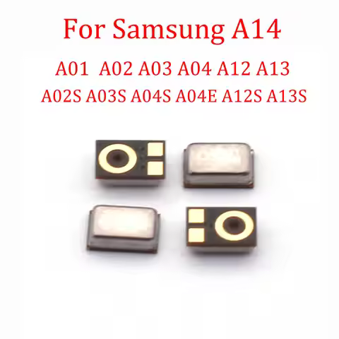 10-100pcs Microphone Inner MIC Receiver Speaker For Samsung Galaxy A01 A02 A02S A03 A03S A04 A04S/E 