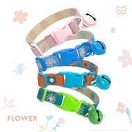 Elastic Safety Cat Collar Flower Model (Safe Hooked) Rantai Kucing Cat Collar Dog Collar Cat Harness