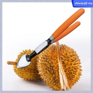 [ChiwanjibaMY] Durian Opener Sheller Clamp Manual Durian Shelling Machine Durian Peel Breaking Tool for Restaurant Fruits Shop Kitchen Cooking
