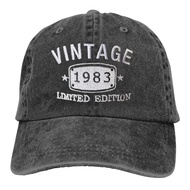 Vintage Baseball Cap Embroidered 40th 50th 60th 70th Hat Birthday Gifts for 40 50 60 70 Years Old Me