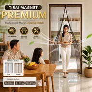 Premium Anti-Mosquito Magnetic Curtain Size 80x210 90x210 100x210 Automatic Closing Home Door