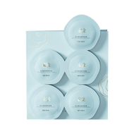 TIMAGE พาเลตสี ฟาวเดชั่น แซมเปิลการ์ด มอยส์เจอร์ไรซิ่ง คอนซีลเลอร์บำรุงผิวแบบไม่จับตัวเป็นก้อน เครื่