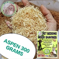 300 Grams Kusot Palochina Best Quality Aspen Wood Shaving sawdust Pet Bedding Ate Jus