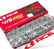 RCB BLACK/GOLD SPROCKET CHAIN 428HO / 415HO  / 428H / 415H [ 124L / 132L ] O-RING ORING SPROCKET CHA