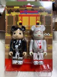 日版 Medicom Be@rbrick Wedding 結婚 日式 婚禮 100% 二隻一組