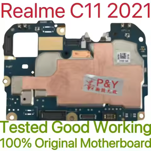 Global Version Original Unlocked Motherboard for Realme C11 2021 Tested Circuit Plate Main Logic Boa