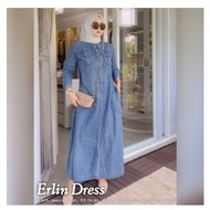 Erlin Contemporary Jeans Dress // Latest Women's Gamis