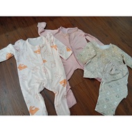 Preloved 3 Sleepsuit Baby 6 months