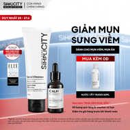 Bộ đôi chăm sóc da giảm mụn viêm sưng cho nam Men Stay Simplicity Acne Relief Duo với Zinc PCA 1% +