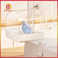 [Blesiya1] Bird Bathing Box, Bird Bathtub, Parrot, Breathable Bowl, Cage Accessories, Bird