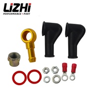 LIZHI RACING - 044 FUEL PUMP BANJO FITTING KIT HOSE ADAPTOR UNION 8MM OUTLET TAIL LZ-FK046