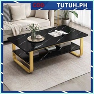 Multifunctional coffee table 2 layers Sofa Table Veneer Table Center Table Tea Table