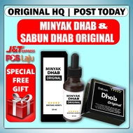Pure Dhab Sabun Dhab Original Minyak Dhab Original HQ 100% Murah Free Gift