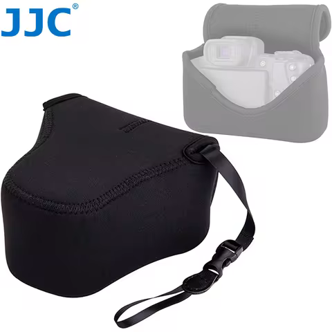 JJC Black Ultra Light Neoprene Camera Case For Fujifilm X100V X100VI X-E4 X-T100 X-T30 X-T20 X-T10 C
