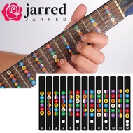 JARRED Guitar Note Sticker Learning Guitar Accessories Frets Note Decal Musical Scale Electric Guita