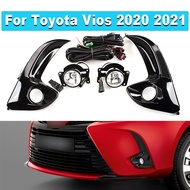 ▧▨☁For Toyota Vios 2020 2021 Car Bumper Headlight Car Accessories Halogen Bulb 4300K Wire of Harness