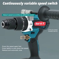 Burst E Shop 13mm Impact Drill Heavy Duty / can break ice and make holes in farmland