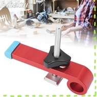 HSHELAA T Track Clamps Kit, Adjustable T Slots T Track Clamp, Accessories Aluminum Alloy Red T Track