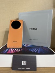 OPPO Find N6 5G 16+512GB 香港行貨 金橙色 全套  保養至29-05-2027