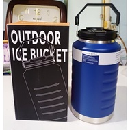 316 stainless steel thermos water bottle 2000ml