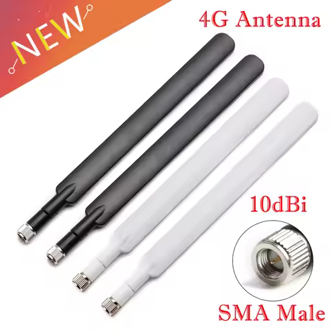 4G Antenna SMA Male 10dBi for 4G LTE Router External Antenna for B593S B880 B310 700-2690MHz Router 