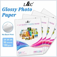 L&C(jY Photo`x)Paper FX]50.jS]Sheets.kw]A4.EC]3R.Gn]4R.bR]5R Size 230GSM PET High Gloss Copper Plate