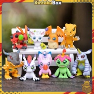 Digimon Agumon Greymon Gabumon Patamon Action Figure Display Topper
