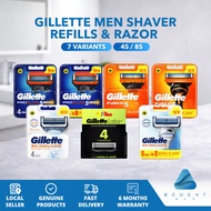 Gillette Men Shaver Refills & Razor – Fusion | ProGlide | Labs | SkinGuard | 4s / 8s Cartridges