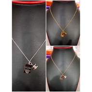 TITANIUM CH BOX NECKLACE FOR WOMEN'S FASHION JEWELRY || WOMEN'S ACCESSORIES TITANIUM BOX CH NECKLACE