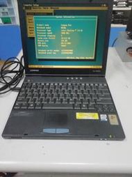 Compaq Evo N410c(PIII-1G/256MB硬碟不詳)專業版XP(有原版貼紙) 12吋筆電