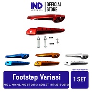 Footstep-Barstep-Pijakan-Injekan-Foot-Bar-Step Belakang Variasi Mio J-GT-Soul GT 115-M3