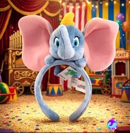 特價 香港迪士尼樂園 Dumbo 小飛象 趴趴 毛公仔 頭箍 髮箍 頭飾 髮飾 Headband 全新正版有牌 Disneyland HKDL 生日禮物