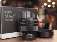 [ Sony FE 手動 ] Voigtlander NOKTON 50mm F1 Aspherical FE 福倫達 完美無暇