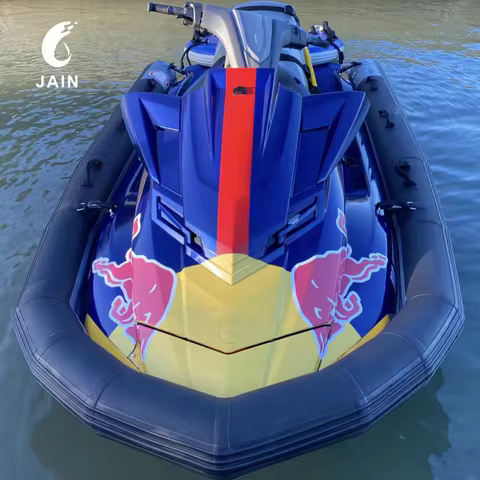 2025 New Inflatable PVC Jet Ski Collar Pro, Jet Ski Inflatable Rib Kit, Non-Slip Protective Buoy, Po