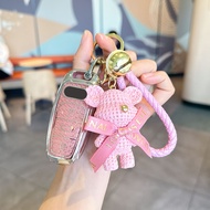 Soft TPU Car Remote Key Cover Case For Audi A3 A4 B9 A6 C8 A7 S7 4K A8 D5 S8 Q7 Q8 SQ8 E-tron 2018 2