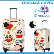 Crayon Shin-chan Luggage Cover Protector Elastic Suitcase Cover Travel Accessories Luggage Protectiv