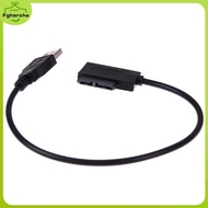 Usb to 7+6 13pin slim sata/ide cd dvd rom optical drive cable adapter