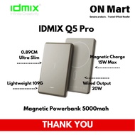Idmix Q5 Pro Magnetic Powerbank 5000Mah | 15W Magnetic Charge | 1 Year Warranty