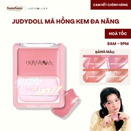 JUDYDOLL Multi-Purpose Cream Blush, Moisturizing Plumping Highlight Cream